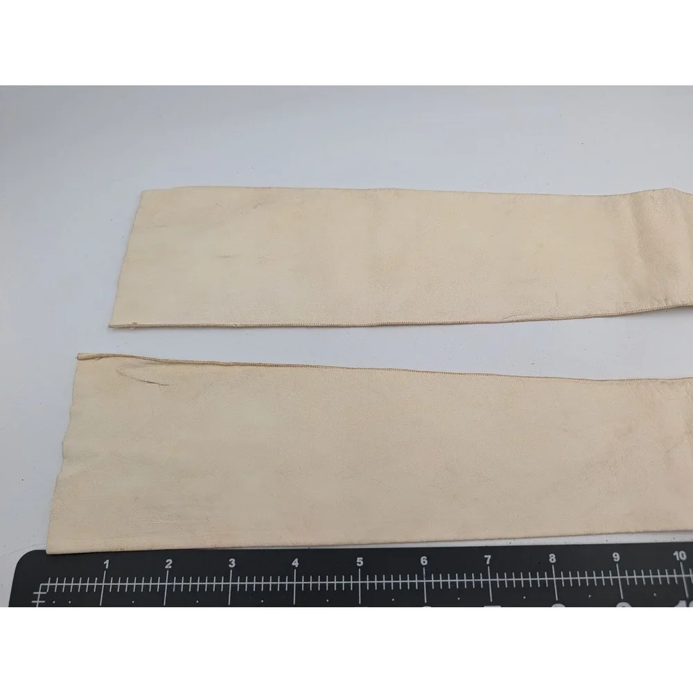 Gants‎ Lavables Opera Gloves Cream Leather Vintage Size 6 France